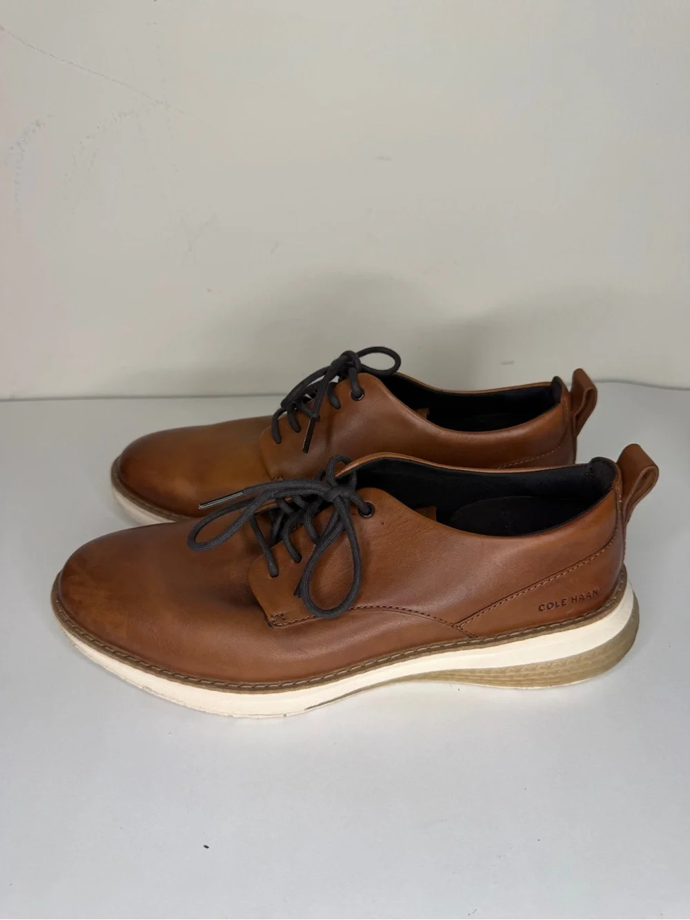 Cole Haan C42136 Oxfords Casual Dress Shoes Men’s Size 8M Brown Leather